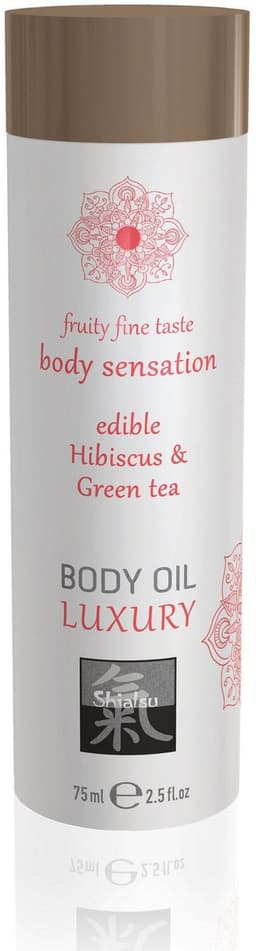 Luxe Eetbare Body Oil - Groene Thee & Mandarijn — thumbnail 2