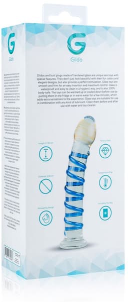 Glazen G-Spot/Prostaatdildo No. 1 — thumbnail 13