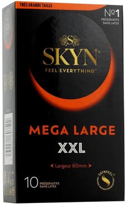 SKYN Mega Large XXL condooms (60mm) 10 condooms — thumbnail 1