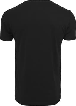 Heren T-Shirt Zwart met Opvallende Opdruk Comfortabel Katoen — thumbnail 2