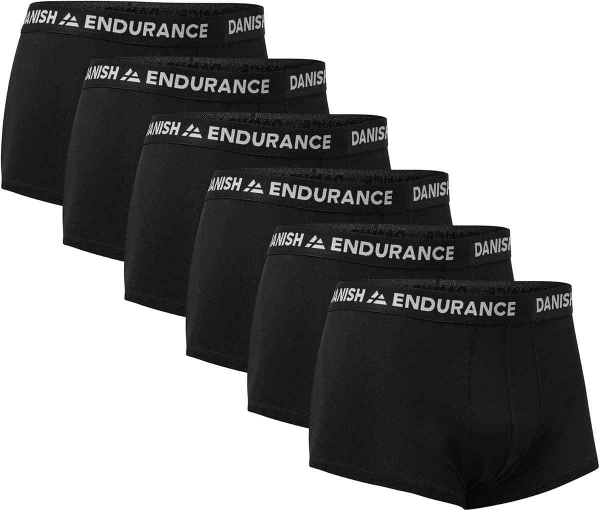 Lage Taille Boxer Shorts Heren Katoen Elastische Set 6 Stuks — afbeelding 1