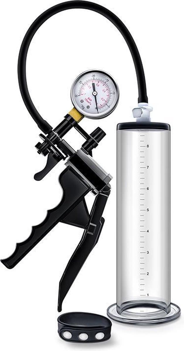 Performance VX8 penispomp met drukmeter — afbeelding 1