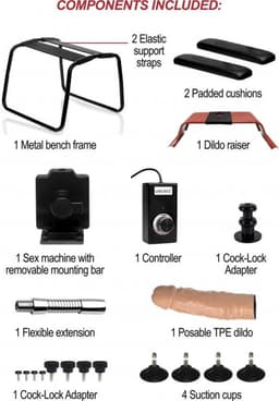 Bangin Bench 4-in-1 Sex Machine — thumbnail 16