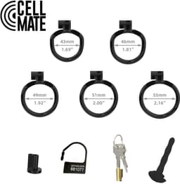 Cellmate - Styxx Chastity Cage - Discreet design - Maat 1 — thumbnail 3