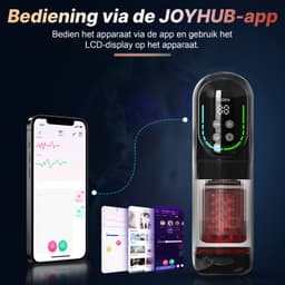Vosoi Masturbator voor Man met AI App - Pocket Pussy met Zuigmodus - Sex Toys voor mannen- Blowjob Simulator - 343 Standen - Automatische Mastubator — thumbnail 5