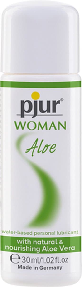 Pjur Woman Aloe Glijmiddel - 30 ml - Waterbasis - Vrouwen - Mannen - Smaak - Condooms - Massage - Olie - Condooms - Pjur - Anaal - Siliconen - Erotisch — afbeelding 1