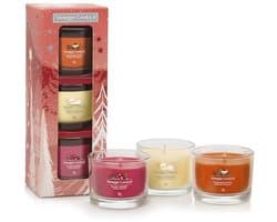 Geurende Votiefkaarsen Giftset met 3 Stuks uit de Bright Lights Collectie