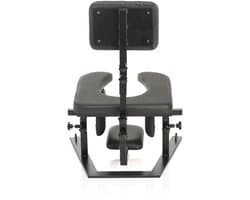 XR Brands - Pleasure Throne Orale Seks Stoel - Zwart