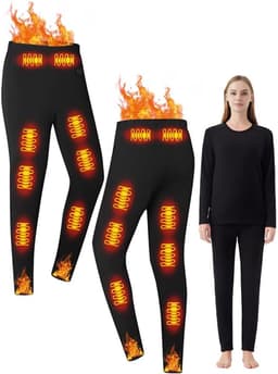 Thermisch ondergoed voor heren/ultrazachte thermische leggings,basislaag wintersportleggings,lange hygroscopische thermische herenkleding voor hardlopen en skiën — thumbnail 1