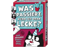 Party Rate Spiel - Absurd Spel - Feestavond Entertainment - Verrassende Vragen - 13 x 41 x 192 cm - Multicolor