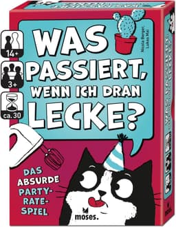 Party Rate Spiel - Absurd Spel - Feestavond Entertainment - Verrassende Vragen - 13 x 41 x 192 cm - Multicolor — thumbnail 1
