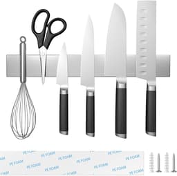 Magnetische Messenbalk, 30cm Magnetische Meshouder, Magnetische Roestvrijstalen Meshouder, Keukenmesorganizers — thumbnail 1