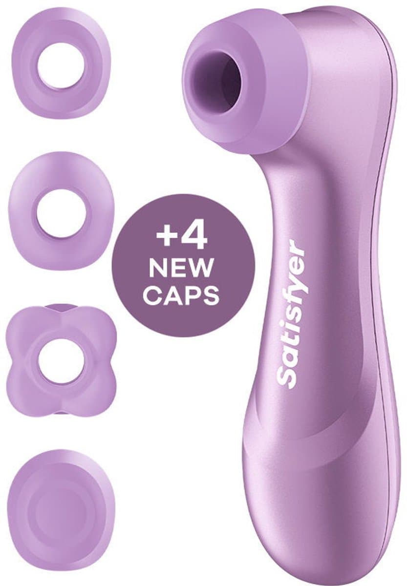 Satisfyer Pro 2 Generation 4 App | Drukgolfvibrator | Vibrator met App en 4 opzetstukken | De nieuwste versie van de iconische Satisfyer Pro 2 — afbeelding 1