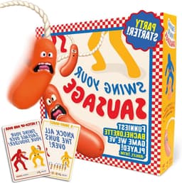 Lucky Egg Swing Your Worst - Familiefeestspellen Groepen - Feestspellen Organiseren - Zwaai Met Je Worst — thumbnail 1