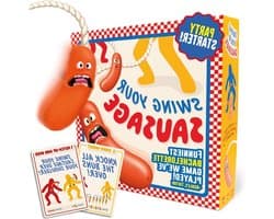 Lucky Egg Swing Your Worst - Familiefeestspellen Groepen - Feestspellen Organiseren - Zwaai Met Je Worst