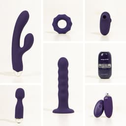 Erotische cadeauset met 7 premium sextoys - Totale waarde 290 € - Set 7 Dagen - Sextoys voor koppels, vrouwen en mannen - Vibrator, Rabbit, Wand & Cockring - Ultrazachte siliconen - Oplaadbaar — thumbnail 4