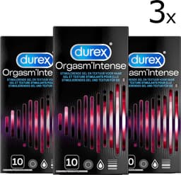 Durex Condooms Orgasm Intense 10st - 3 Stuks - Voordeelverpakking — thumbnail 1