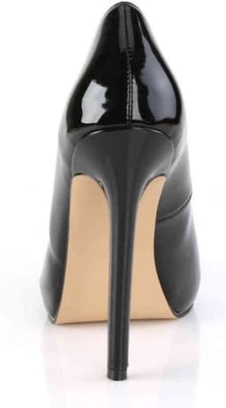 SEXY-42 (EU 41,5 = US 11) 5 Heel, 1/4 PF Peep Toe Pump — thumbnail 4