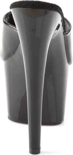 Pleaser - ADORE-701 Muiltjes - Paaldans schoenen - 39 Shoes - Zwart — thumbnail 4