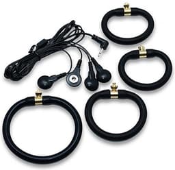 Rimba Electro Sex Siliconen Cockringen Set - 4 stuks — thumbnail 1