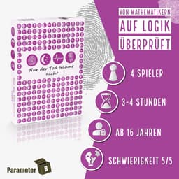 Misdaaddinerspel - Moordspel Thuis - Spannende Avond - Gedetailleerd Bewijs - Voor 4 Personen - Lila — thumbnail 5