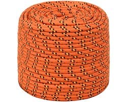 vidaXL Boat rope 10 mm 100 m polypropylene orange