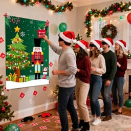 Kerst Spelletjes - Interactief Speelgoed - Familie Feestjes - Grappige Uitdaging - 51 x 28 cm — thumbnail 4