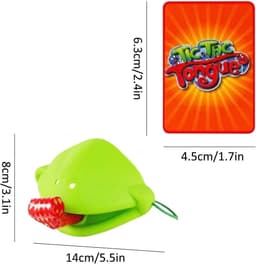 Kikkerspel Tongspel - Interactief Spel - Feestjes Spelen - Snelheidsspel - Voor 2 of 4 spelers - Meerdere kleuren — thumbnail 7