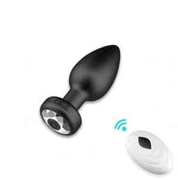 Oneay Vibrerende Anale Plug met Afstandsbediening – Prostaat Massager voor Mannen & Vrouwen – 10 Vibratiestanden – Draadloos Seksspeeltje – Kleine Buttplug voor Beginners – Stil & Waterbestendig – Zwart — thumbnail 1