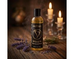 Erovibes Massageolie Lavendel – Ontspannende Massage Olie – Verzorgend & Soepel – 150 ml