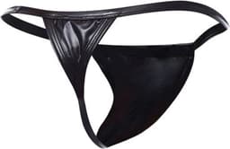Cut4Men - Sexy Wetlook Herenstring - Boost - Zwart XL — thumbnail 5