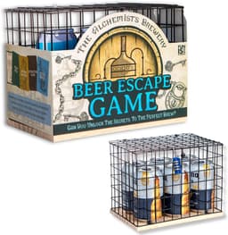 Escape Room Spel - Puzzel Doos - Bier Drinken - Hersenkraker - 22 x 17 cm - Barnsteen — thumbnail 1