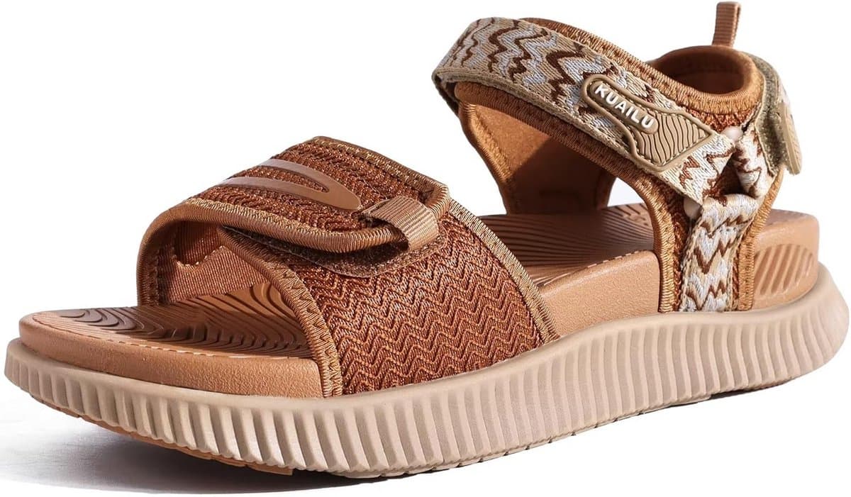 Comfortabele Dames Sandalen Orthopedisch met Open Neus en Verstelbare Bandjes — afbeelding 1