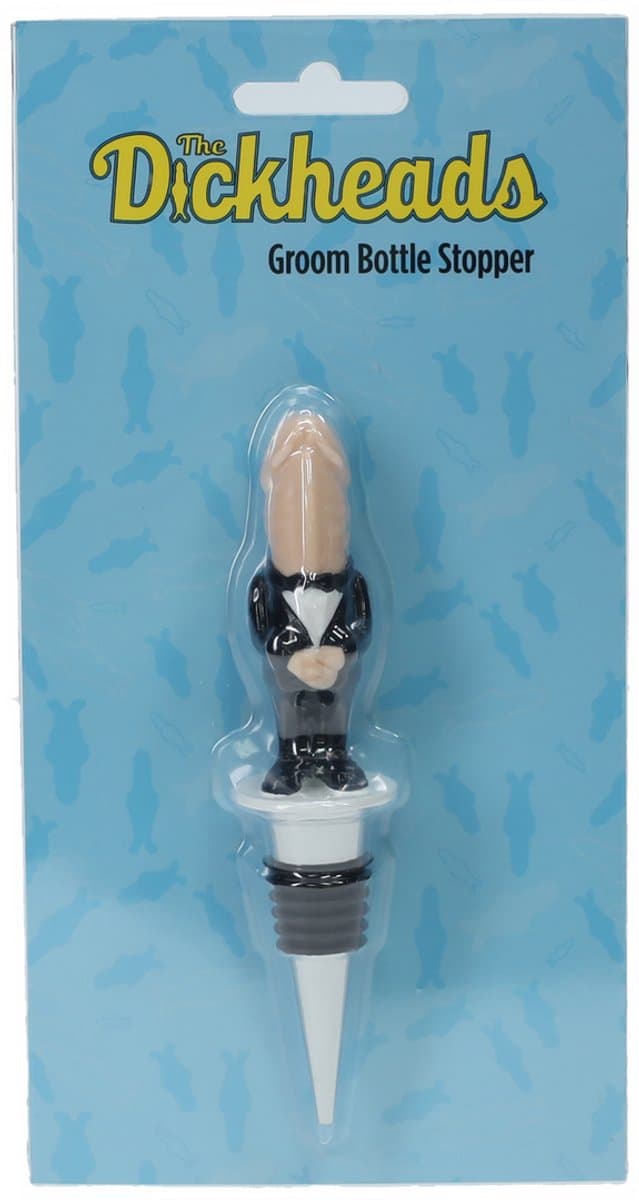 Groom Bottle Stopper — afbeelding 1