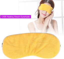 Verwarmd Oogmasker met USB, Draagbaar Stoommasker voor Ontspanning, Oogmassage en Vermindering van Blefaritis, Droge Ogen en Stress tijdens Reizen — thumbnail 11