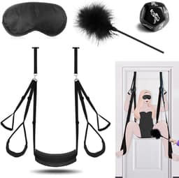 Core® Sex Schommel - Sex Stoel - Bondage - Zwart - 35cm x 21cm x 9cm — thumbnail 1