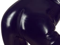 Mouwloos Latex Fetish Catsuit met Rits — thumbnail 2