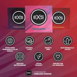 EXS Mix Flavoured 48 condooms — thumbnail 4