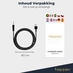 DC Kabel - USB naar DC Oplader - USB DC Oplaadkabel 2.5mm - 80cm - Zwart - Vibrator Oplader - Sex Toys - Vibrators voor Vrouwen & Mannen Kabel - Erotiek - Wand Seksspeeltjes - Dildo - Masturbator - Buttplug - Cockring - USB DC 5v - 80cm - Zwart — thumbnail 7