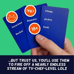 Hilarisch beledigend spel voor volwassenen - grappig hertenspel en brutaal kaartspel - miljoenen beledigingscombinaties voor 4 tot 10 spelers (17+) — thumbnail 3