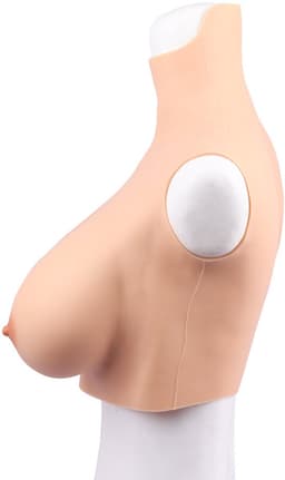 Siliconen- Borsten- Breastplate- 100% siliconen- 4000 gram- Grote Borsten- Nep- G cup- Cosplay- Travestie-Transgender — thumbnail 3