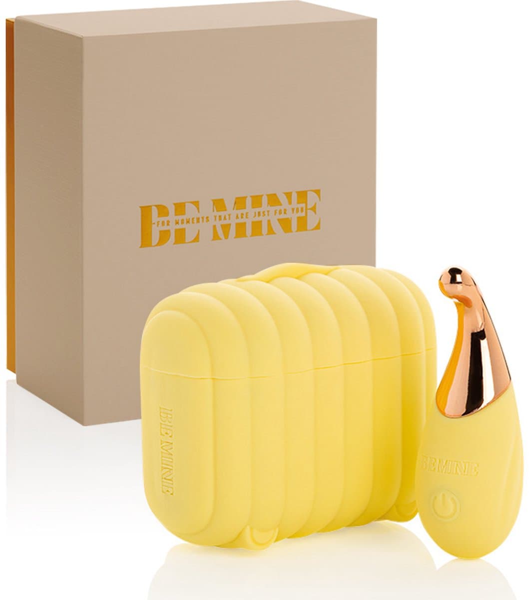 Be Mine Vaya One - Vibrator - Vibrator voor Vrouwen - Clitoris Stimulator - Bullet Vibrator - Sex Toys voor Vrouwen – Mini Vibrator met Oplaadcase - 12 Standen - Sweet Pineapple — afbeelding 1