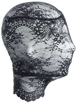 Kiotos - Fancy Lace Hood - Transparant Gezichtsbedekkend Kanten Masker — thumbnail 5