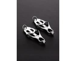 2 Squeezer Teaser Clover Nipple Clamps W Ring