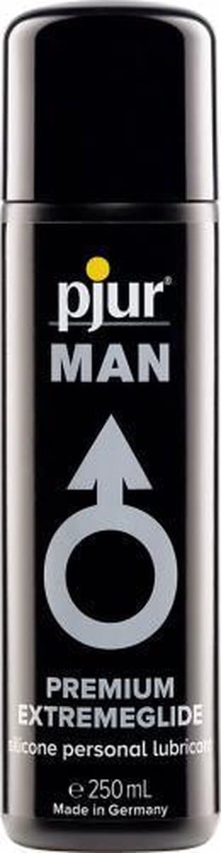 Pjur Man Premium Extremeglide - 250 ml - Waterbasis - Vrouwen - Mannen - Smaak - Condooms - Massage - Olie - Condooms - Pjur - Anaal - Siliconen - Erotisch — afbeelding 1