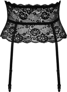 Cottelli Collection Stijlvol Hoge Kanten Jarretelgordel 16 cm hoog - Maat Large — thumbnail 3