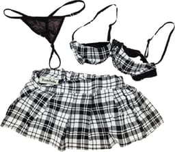 BamBella ® Sexy Cosplay Rollenspel kleding outfit dames Schoolmeisje - Onesize — thumbnail 4