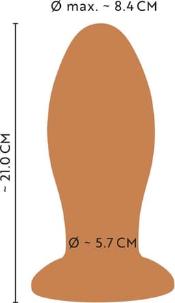 Anos Giant Soft Butt Plug With — thumbnail 6