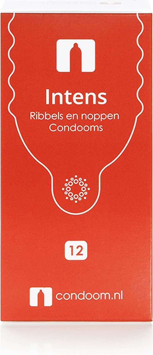Condoom.nl - Intens Condooms - 12 stuks - 2080 Noppen - Extreme Stimulatie — afbeelding 1