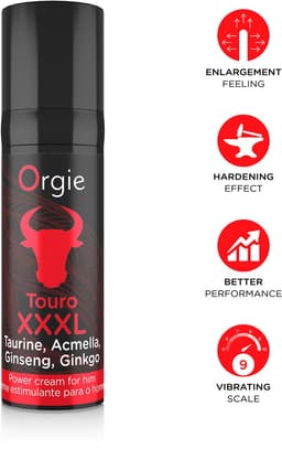 Orgie - Touro - XXL Erection Cream - 0.5 fl oz / 15 ml — thumbnail 4